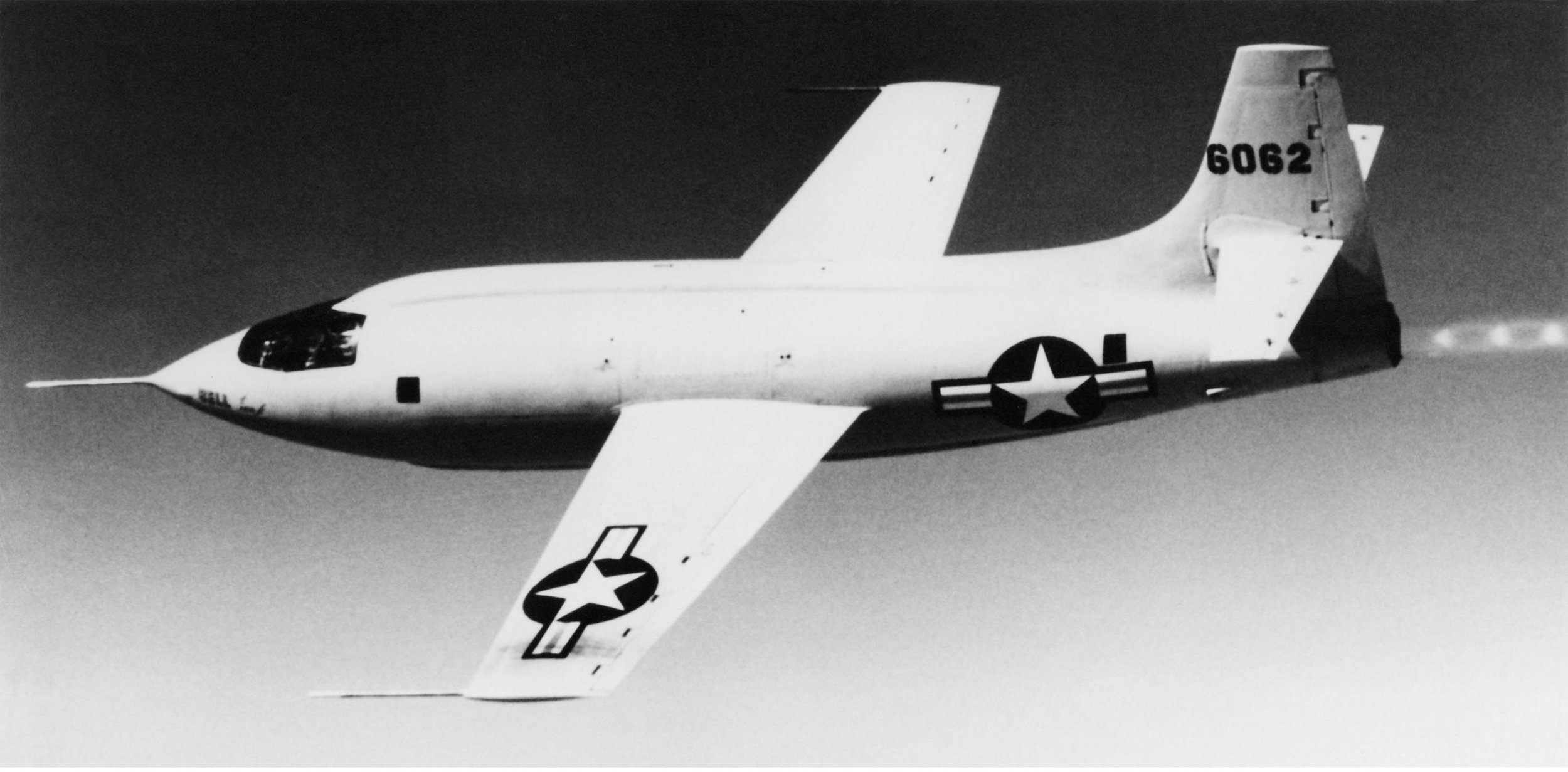 The Bell X-1, in which Chuck Yeager “broke” the sound barrier in 1947. - Image Credit: NASA