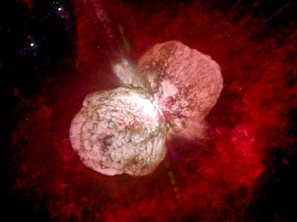 Eta Carinae, one of the most massive stars known - Image credit: NASA