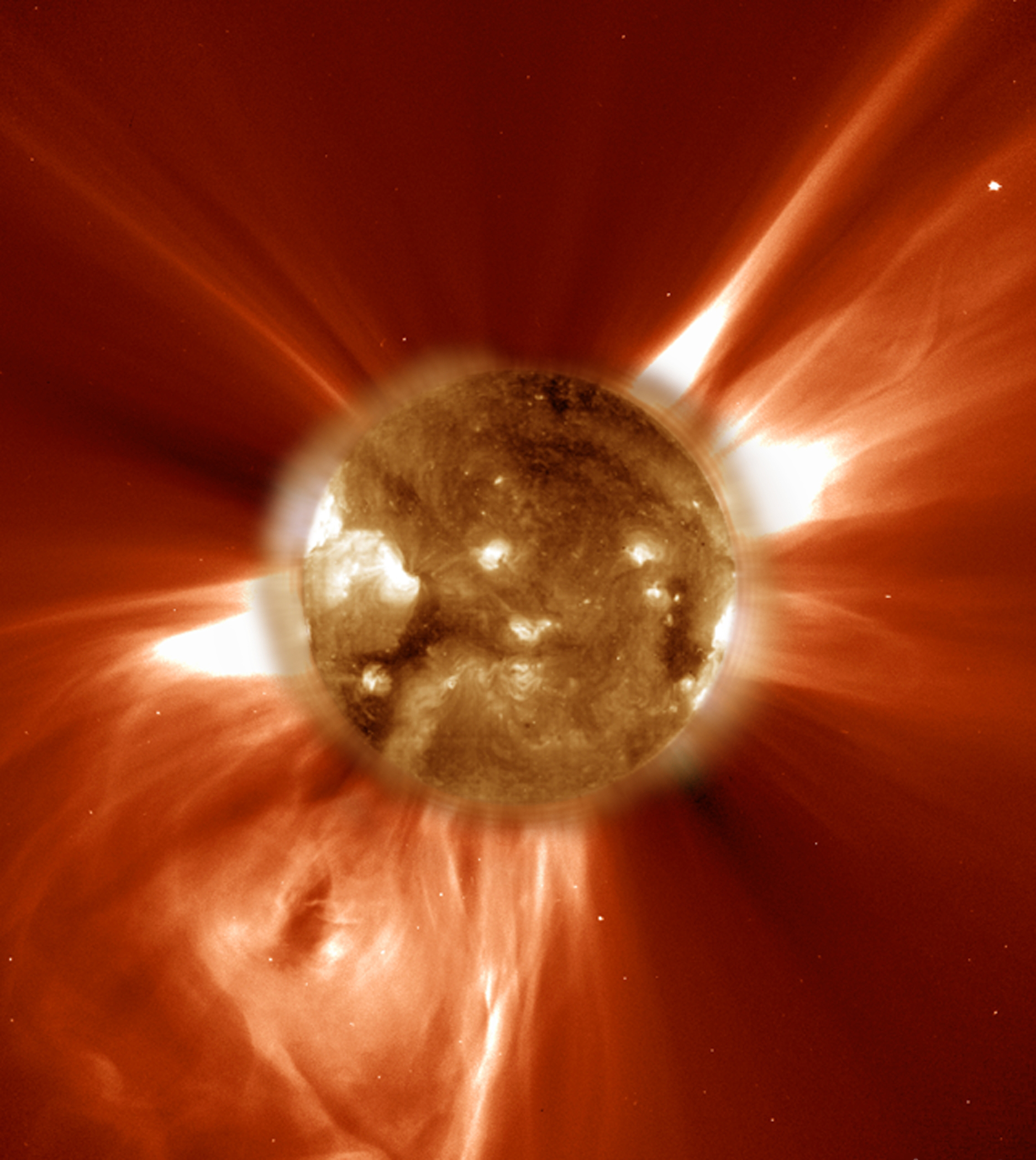 Coronal mass ejections can play havoc with Earthbound communications. – Image Credit: NASA/JPL