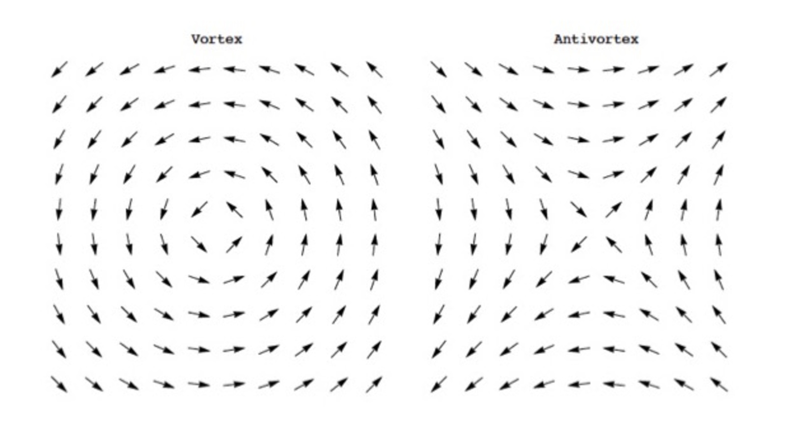The whirl of a topological defect, a vortex or an anti-vortex, can be felt no matter how far you go from the eye of the storm - Image Credit: Nandini Trivedi, CC BY