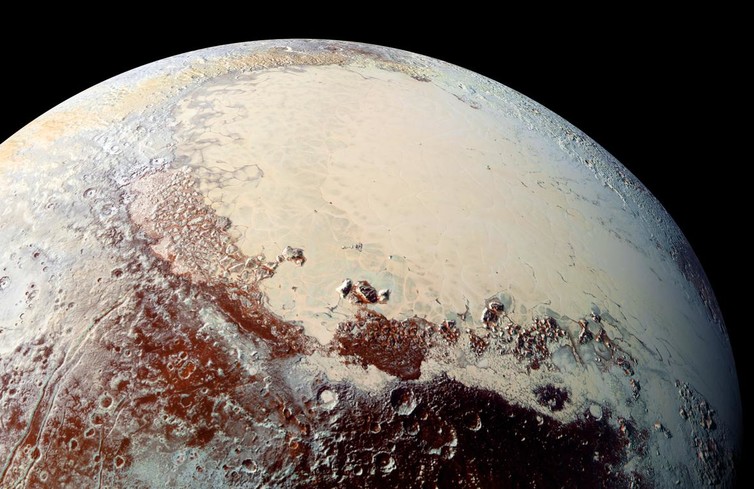 High resolution image of Sputnik Planitia captured by the New Horizons spacecraft. -Image Credit: NASA/Johns Hopkins University Applied Physics Laboratory/Southwest Research Institute
