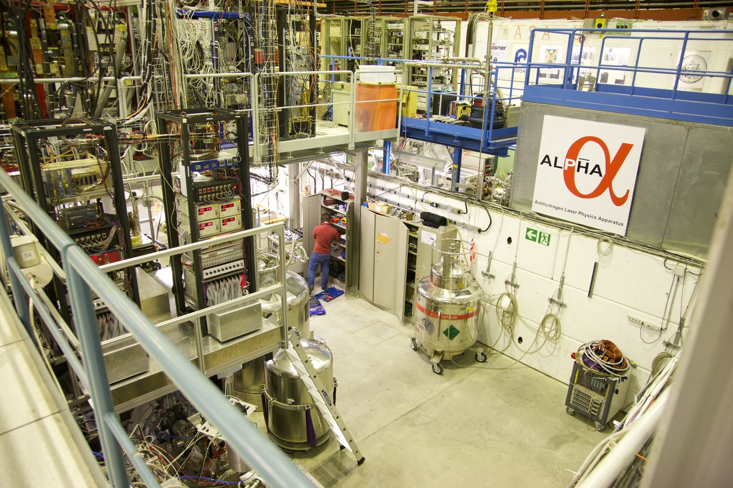 The ALPHA2 apparatus at CERN is helping to understand antimatter. - Image Credit: CERN