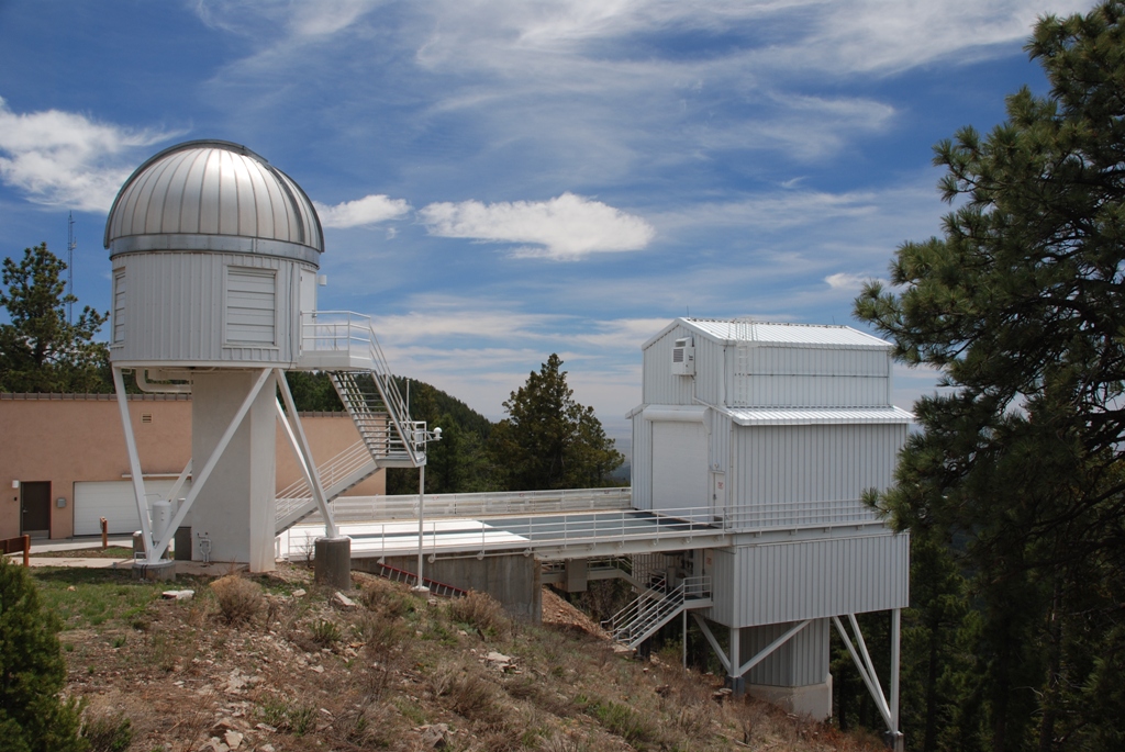 The Apache Point Observatory Galactic Evolution Experiment (APOGEE), which collects spectrographic information on distant stars. - Image Credit: - r.c./WikmediaCommons