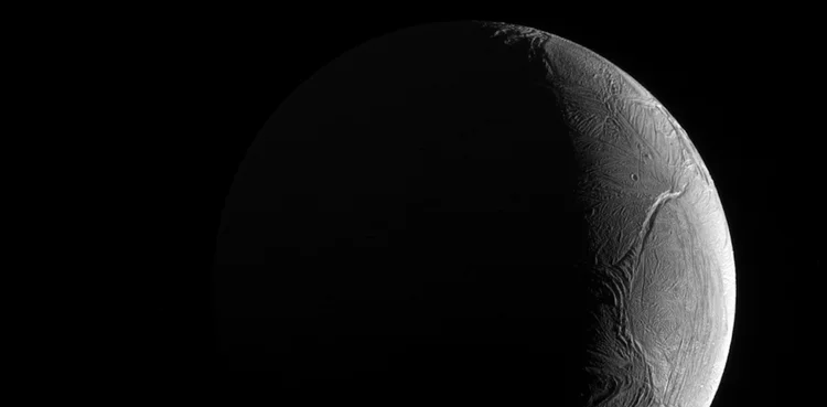 A likely candidate for life: Saturn’s icy moon Enceladus. - Image Credit: NASA/JPL-Caltech/Space Science Institute