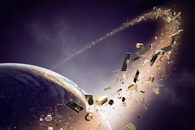 Aerospace engineers from MIT have developed a laser sensing technique that can decipher not only where but what kind of space junk may be passing overhead. - Image Credit: MIT