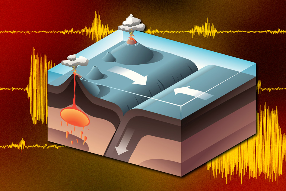 New findings suggest the ancient Earth harbored a mantle that was much more efficient at drawing down pieces of the planet’s crust. - Image Credit: MIT News
