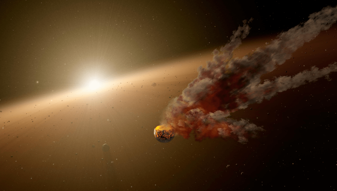 Artist’s concept of KIC 8462852, which has experienced unusual changes in luminosity over the past few years. - Image Credit: NASA, JPL-Caltech