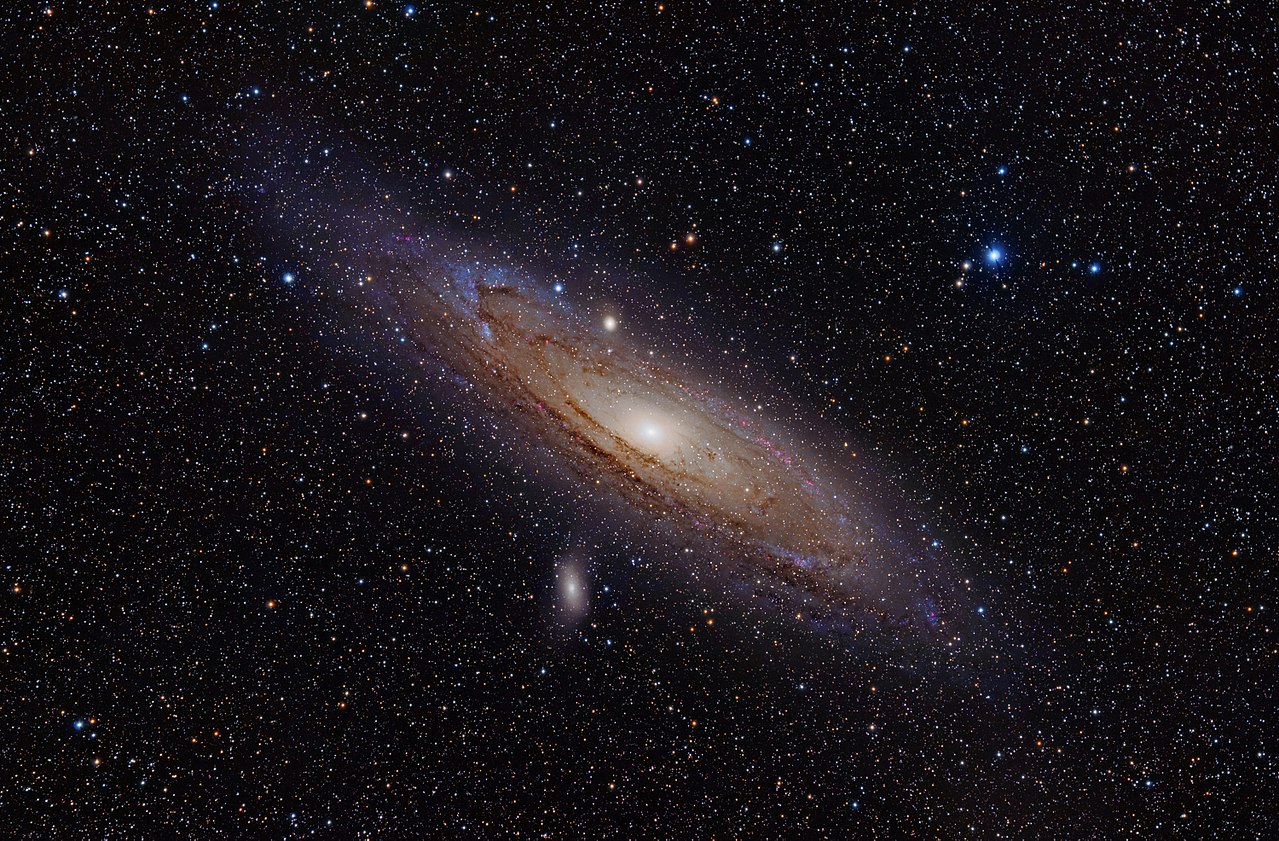 Our galactic neighbor, Andromeda - Image Credit: Adam Evans via Wikimedia Commons