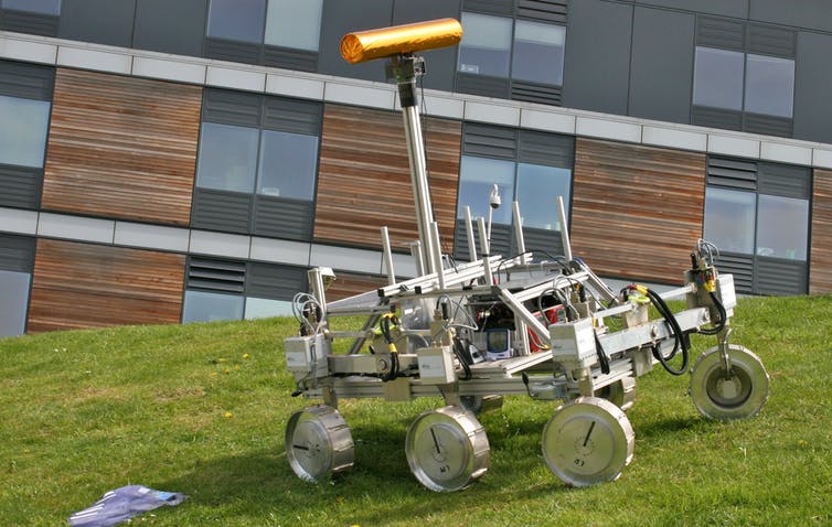 ExoMars prototype rover. - Image Credit: Mike Peel/wikipedia, CC BY-SA