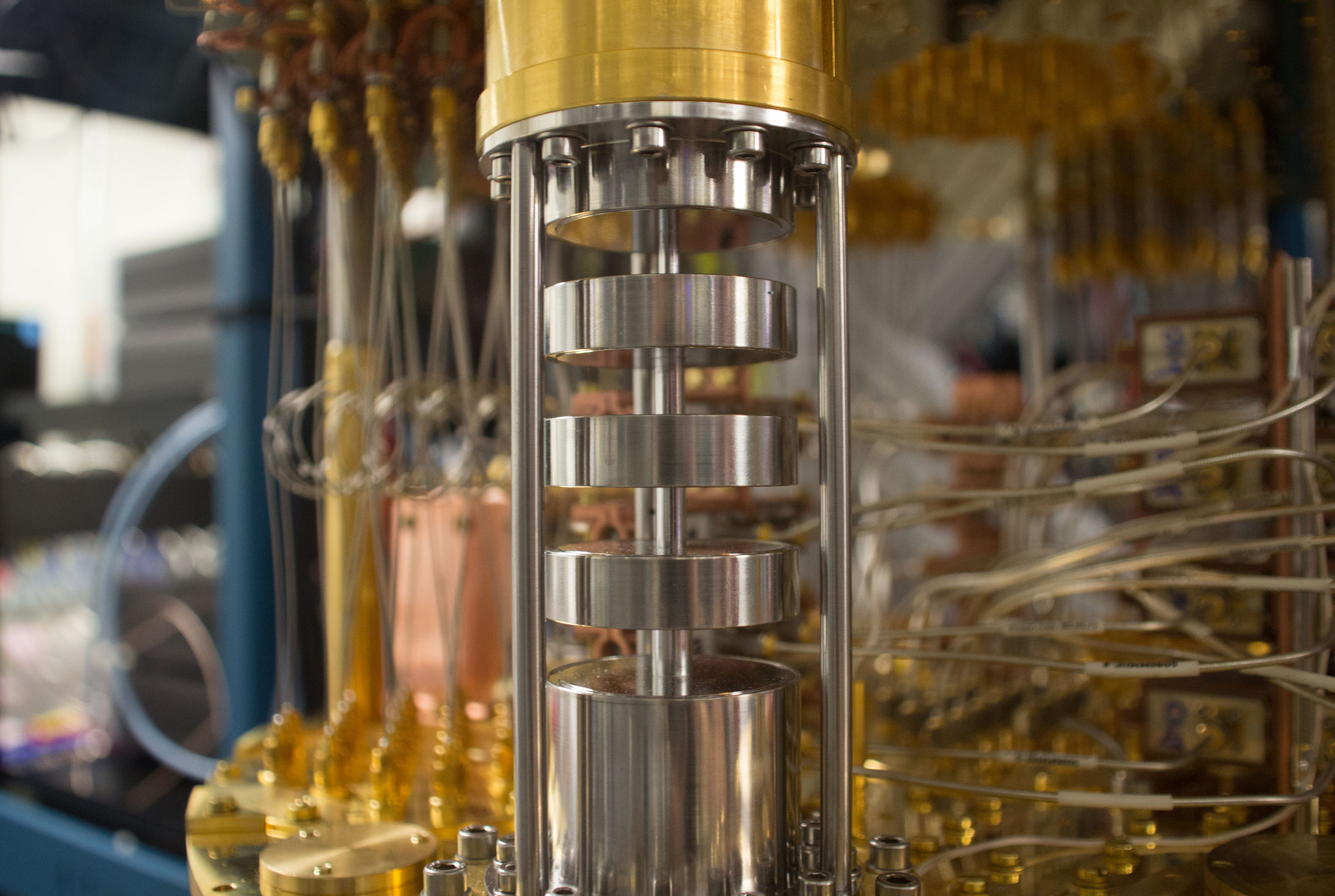 Quantum Computer Mixing Chamber - Image Credit: IBM Research via flickr