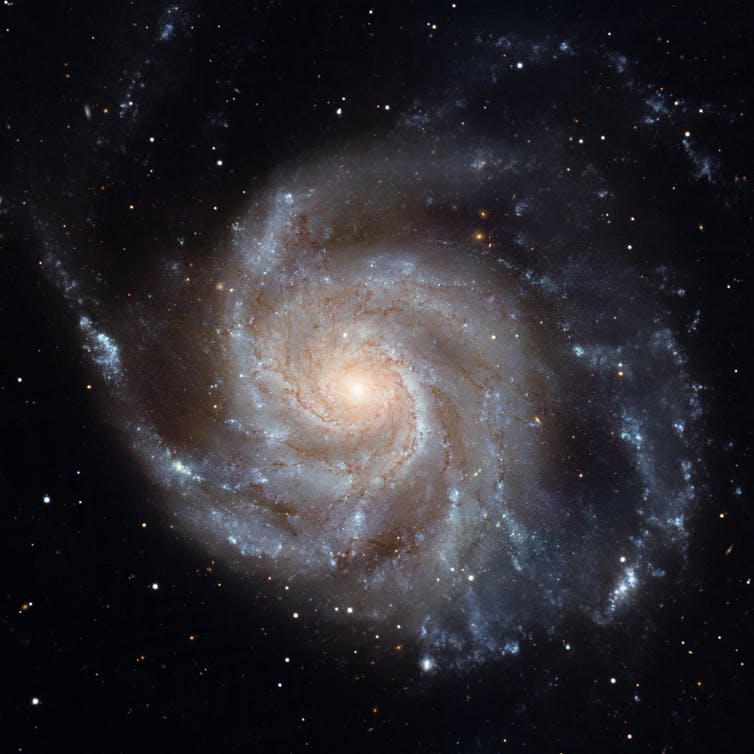 Disc galaxy Messier 101. - Image Credit: NASA, ESA, CXC, SSC, and STScI