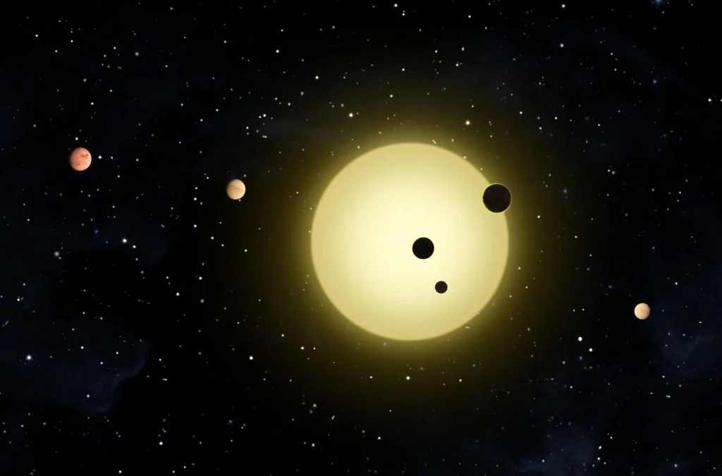 Using the Transit Method, a team of astronomers has found a way to determine the presence of mountains and other features on exoplanets. - Image Credit: NASA/Tim Pyle