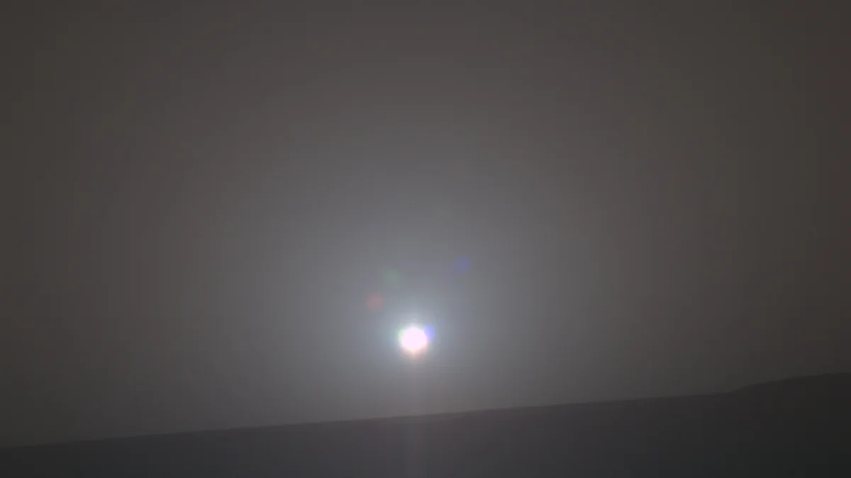 NASA's Mars Exploration Rover Opportunity recorded the dawn of the rover's 4,999th Martian day, or sol, with its Panoramic Camera (Pancam) on Feb. 15, 2018, yielding this processed, approximately true-color scene. - Image Credits: NASA/JPL-Caltech/Cornell/Arizona State Univ./Texas A&M