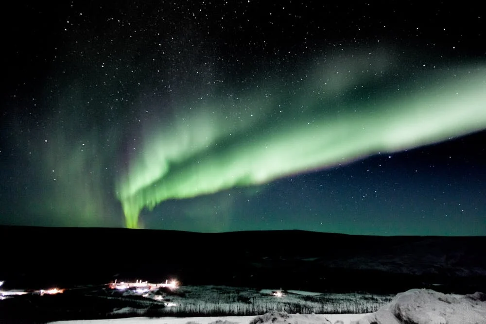 Aurorae are signs of a geomagnetic storm. - Image Credit: NASA/Terry Zaperach