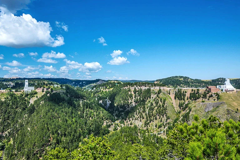 The Sanford Lab in South Dakota, located on the site of a former gold mine. - Image Credit:Matthew Kapust/Sanford Underground Research Facility via U. Washington