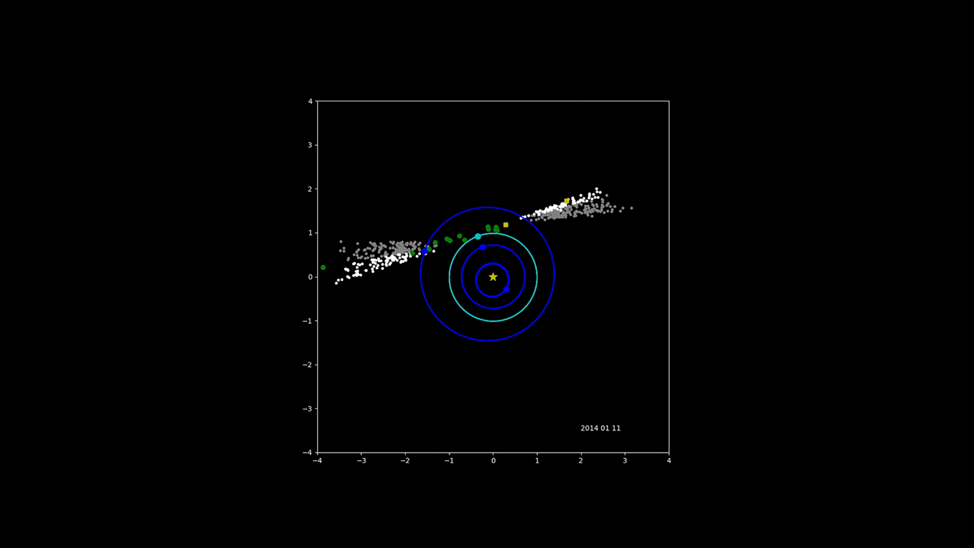 NASA's NEOWISE Asteroid-Hunter Spacecraft -- Four Years of Data