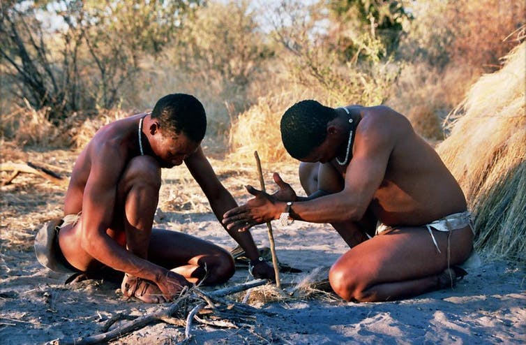 Living in difficult environments such as the African savanna may have have prompted humans to evolve big brains. - Image Credit: Ian Sewell via Wikimedia Commons , CC BY-SA