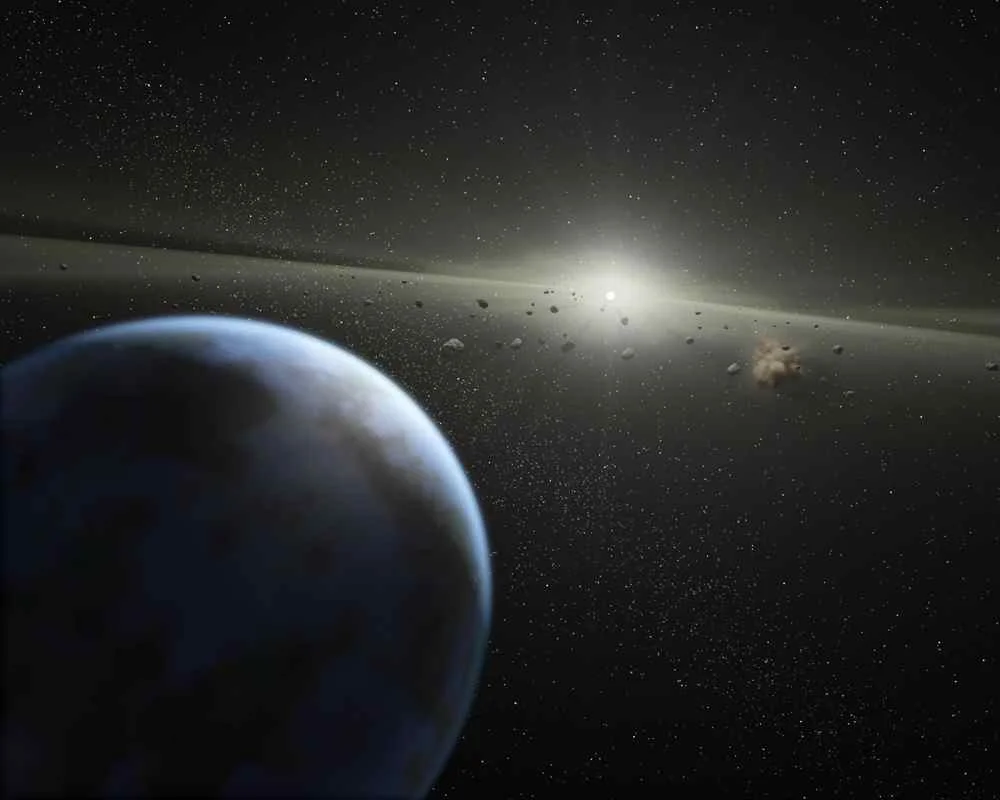Artist’s depiction of a watery exoplanet - Image Credit: NASA/JPL-Caltech