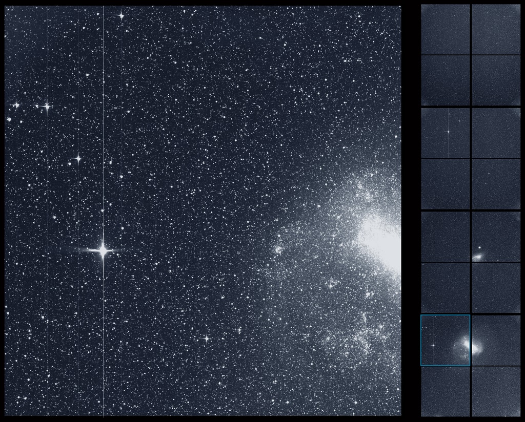 Download high-resolution versions of this and other TESS “first light” images from the Scientific Visualization Studio at NASA’s Goddard Space Flight Center. - Image Credits: NASA/MIT/TESS - More TESS "first light" multimedia