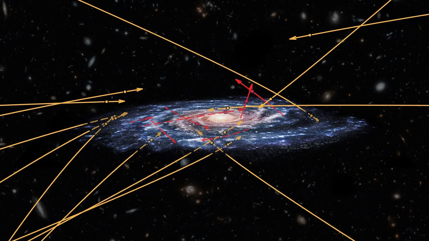 Gaia Sees Stars Out in Deep Space, Flying Between Galaxies