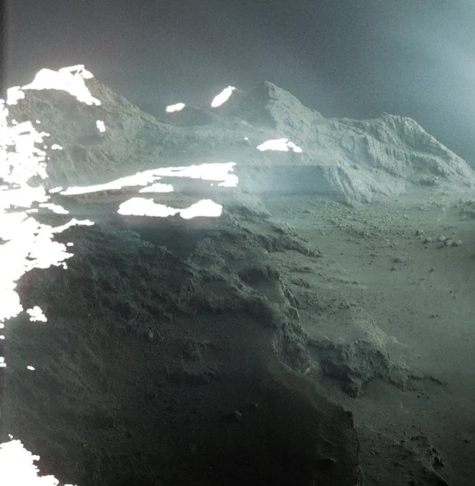 New Image Shows the Rugged Landscape of Comet 67P