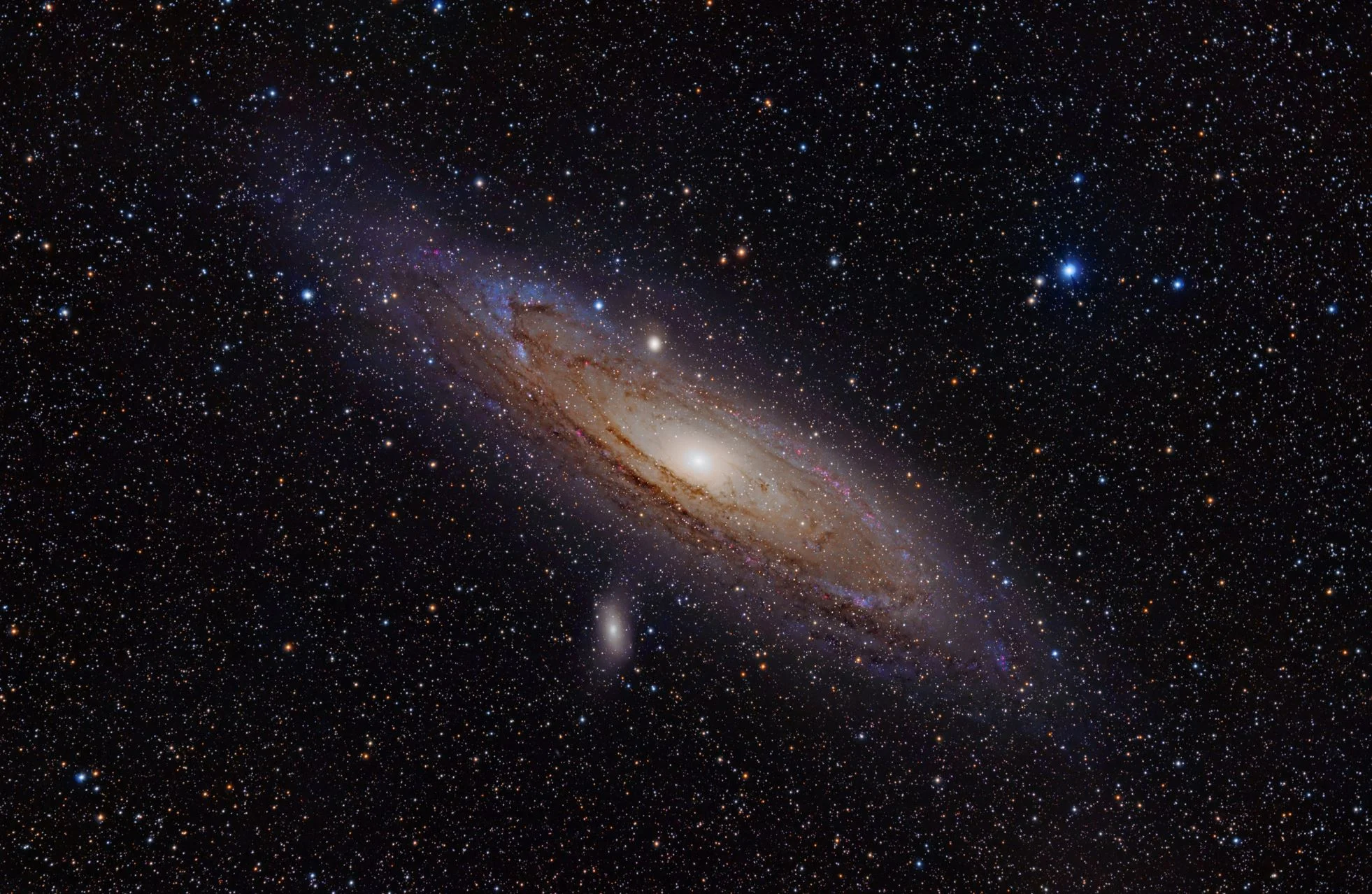 Has a New Dwarf Galaxy Been Found Hiding Behind Andromeda?