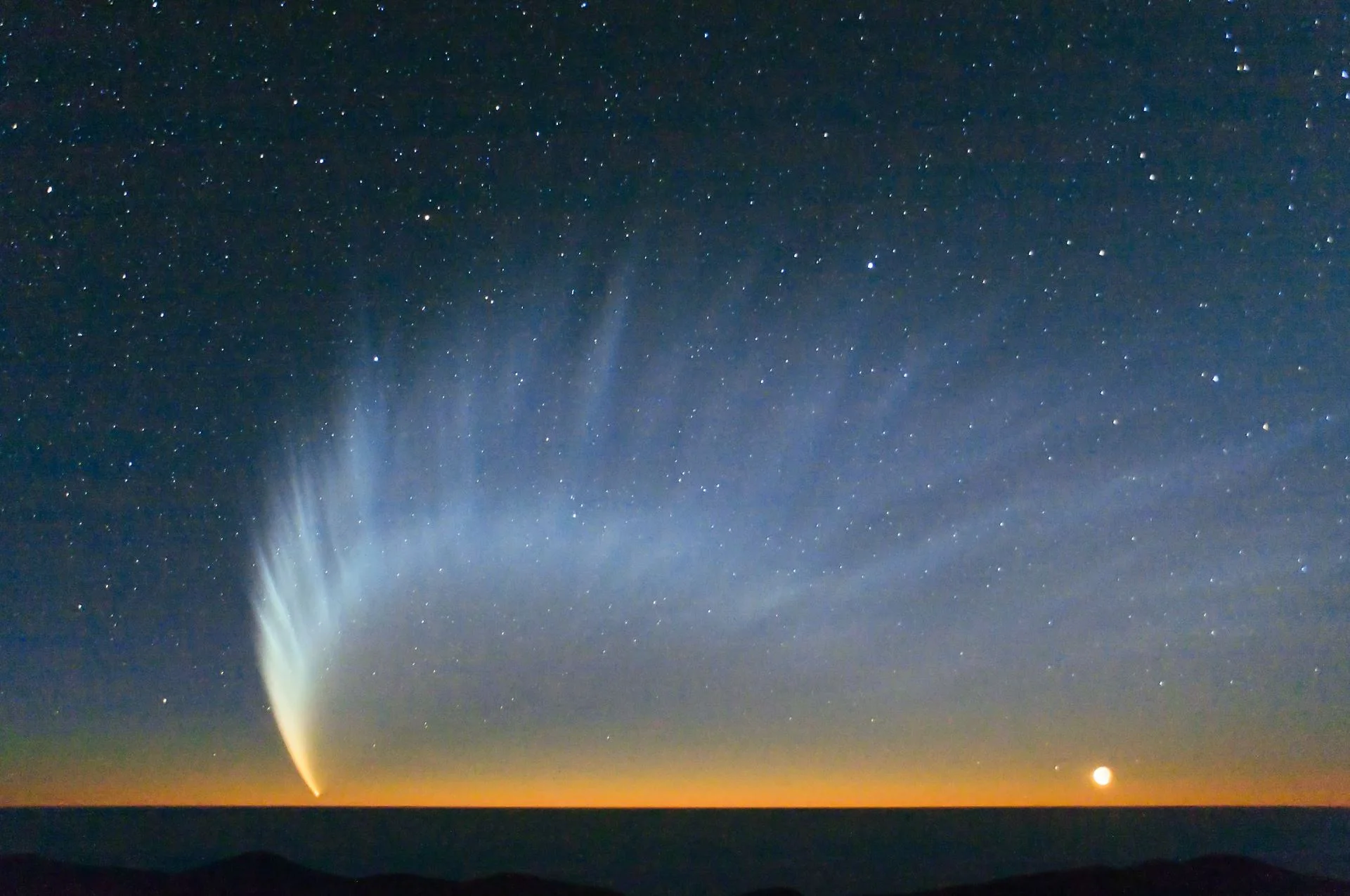 New Insights on Comet Tails Are Blowing in the Solar Wind