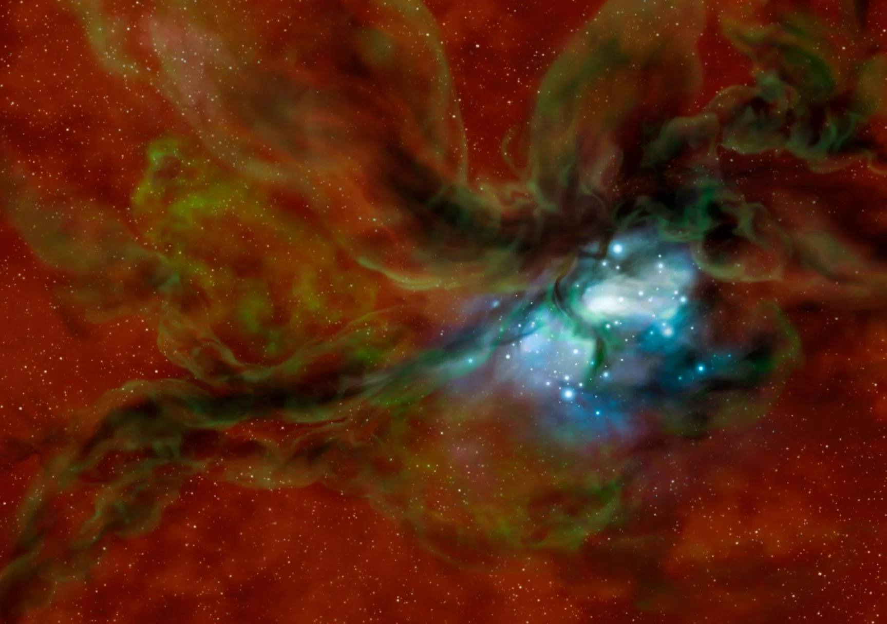 Cosmic Collisions: SOFIA Unravels the Mysterious Formation of Star Clusters