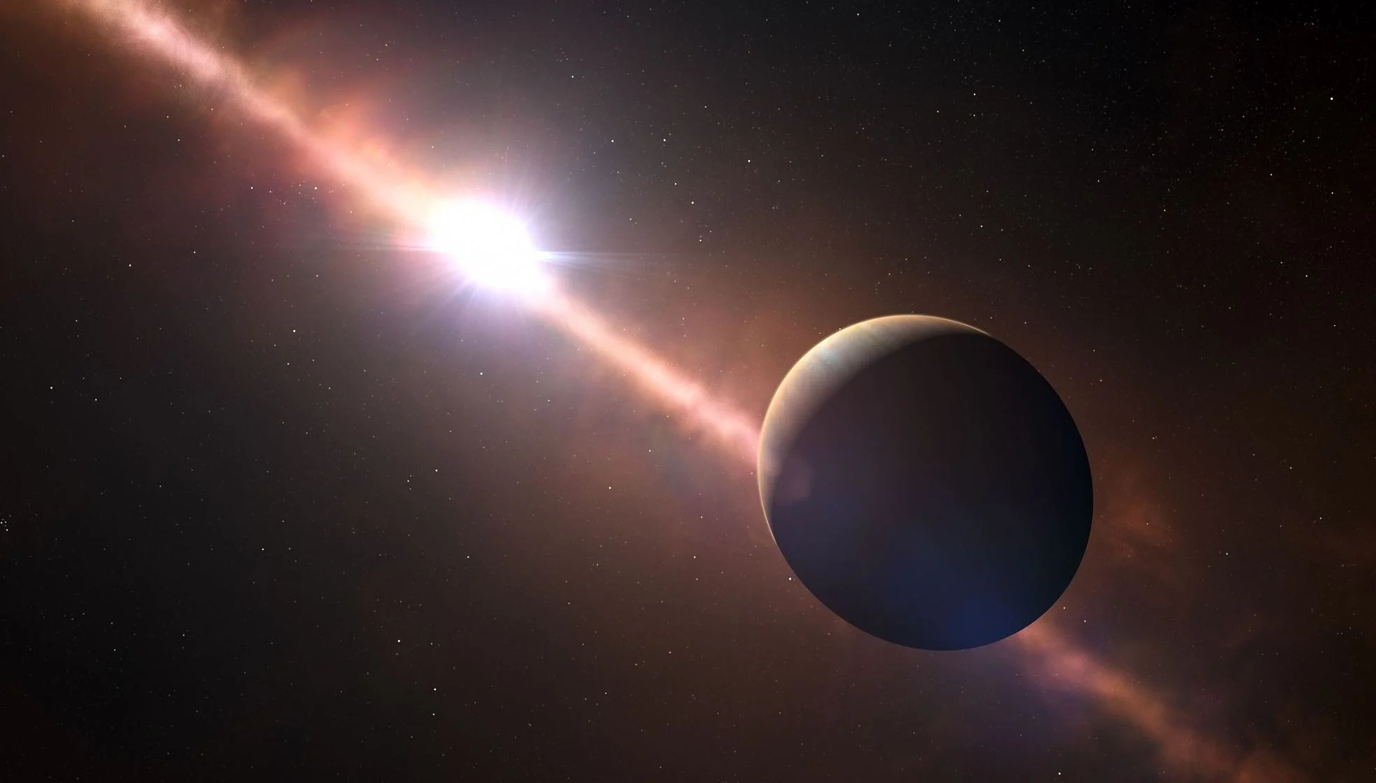 Direct Observations of a Planet Orbiting a Star 63 Light-Years Away