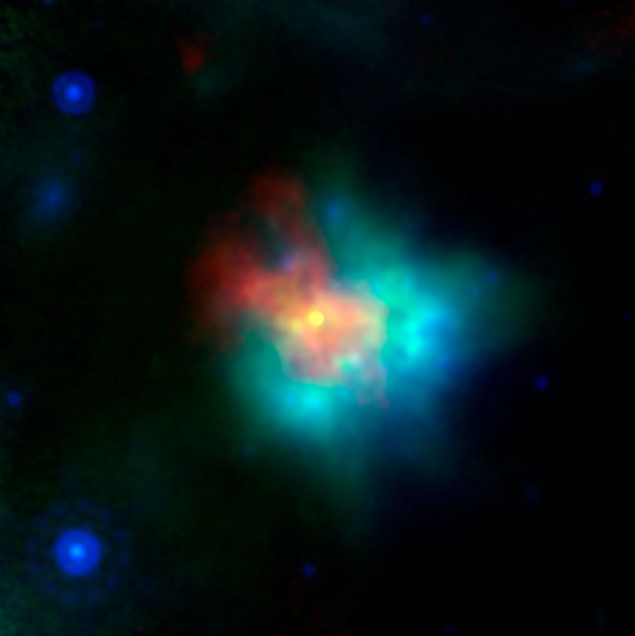 Exploding Stars Make Key Ingredient Found in Glass