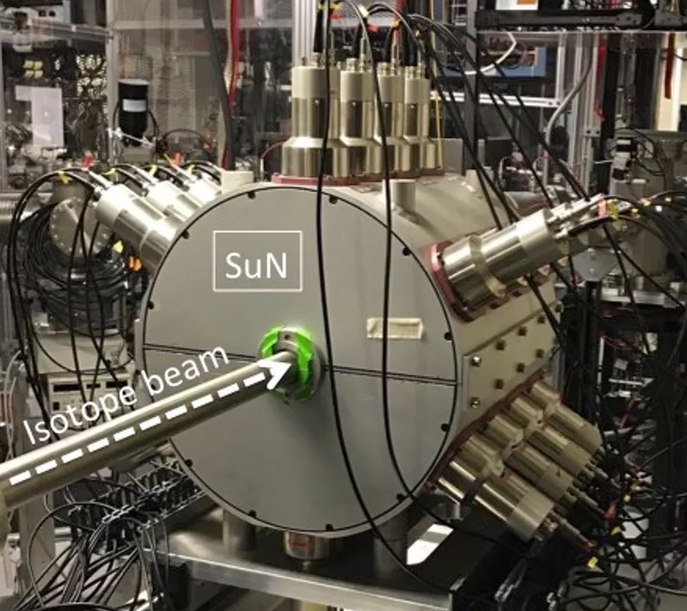 The SuN detector at the National Superconducting Cyclotron Laboratory measures gamma rays and helps researchers study the properties of rare isotopes. - Image Credit: Artemis Spyrou, CC BY-ND