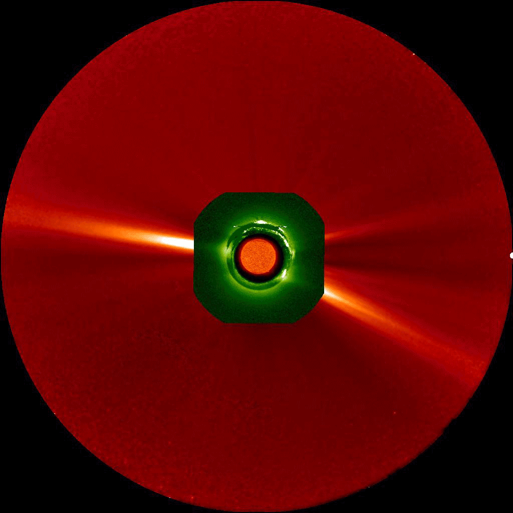 This video clip shows actual data from NASA's Solar and Terrestrial Relations Observatory Ahead (STEREO-A) spacecraft, along with the location of Parker Solar Probe as it flies through the Sun’s outer atmosphere during its first solar encounter phase in November 2018. Such images will allow us to provide key context for understanding Parker Solar Probe's observations. - Image Credits: NASA/STEREO