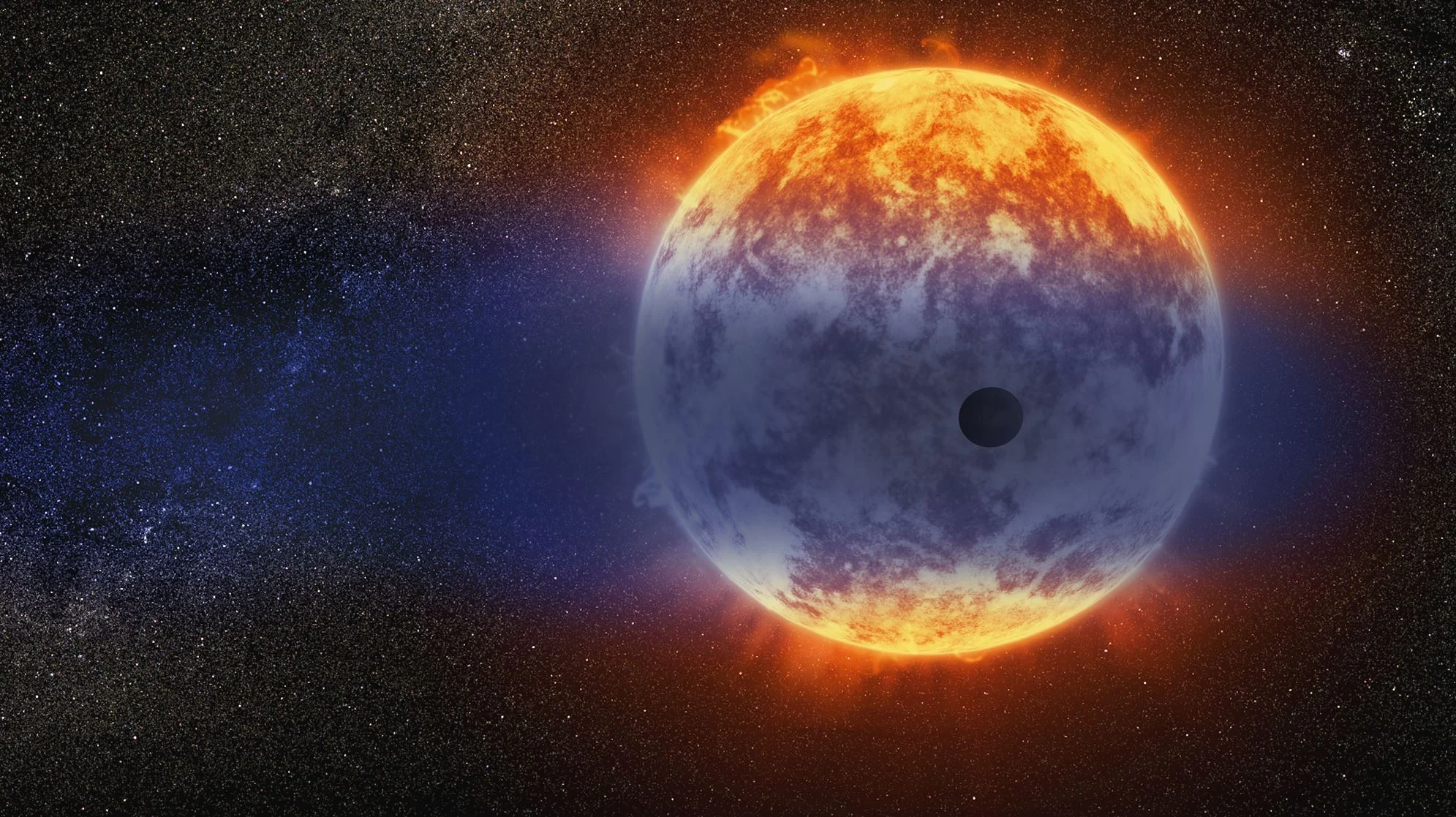 Exoplanet is vanishing—and really fast