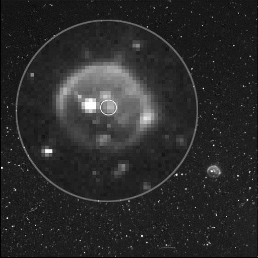 Image captured by Juno’s Stellar Reference Unit (SRU) camera shortly after Io was eclipsed by Jupiter at 12:40:29 (UTC) Dec. 21, 2018. - Image Credit: NASA/JPL-Caltech/SwRI