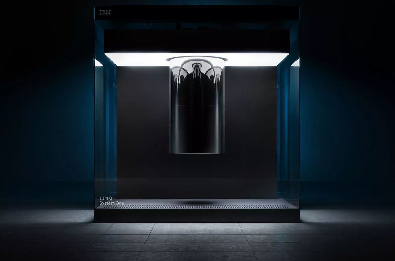 IBM’s quantum computer, Q System One. - Image Credit: IBM