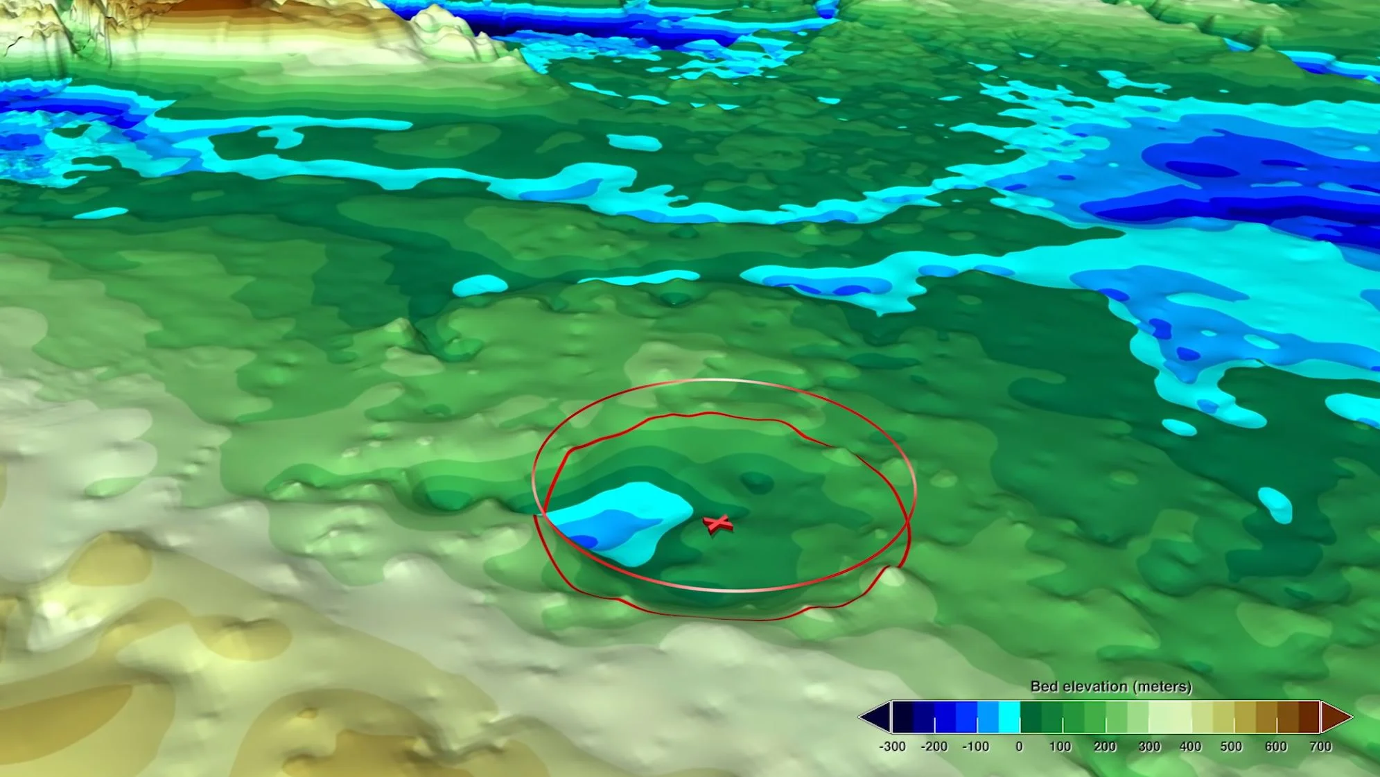 NASA Finds Possible Second Impact Crater Under Greenland Ice