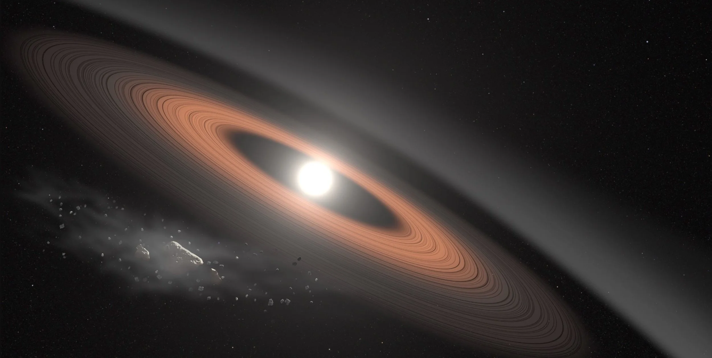 Citizen Scientist Finds Ancient White Dwarf Star Encircled by Puzzling Rings