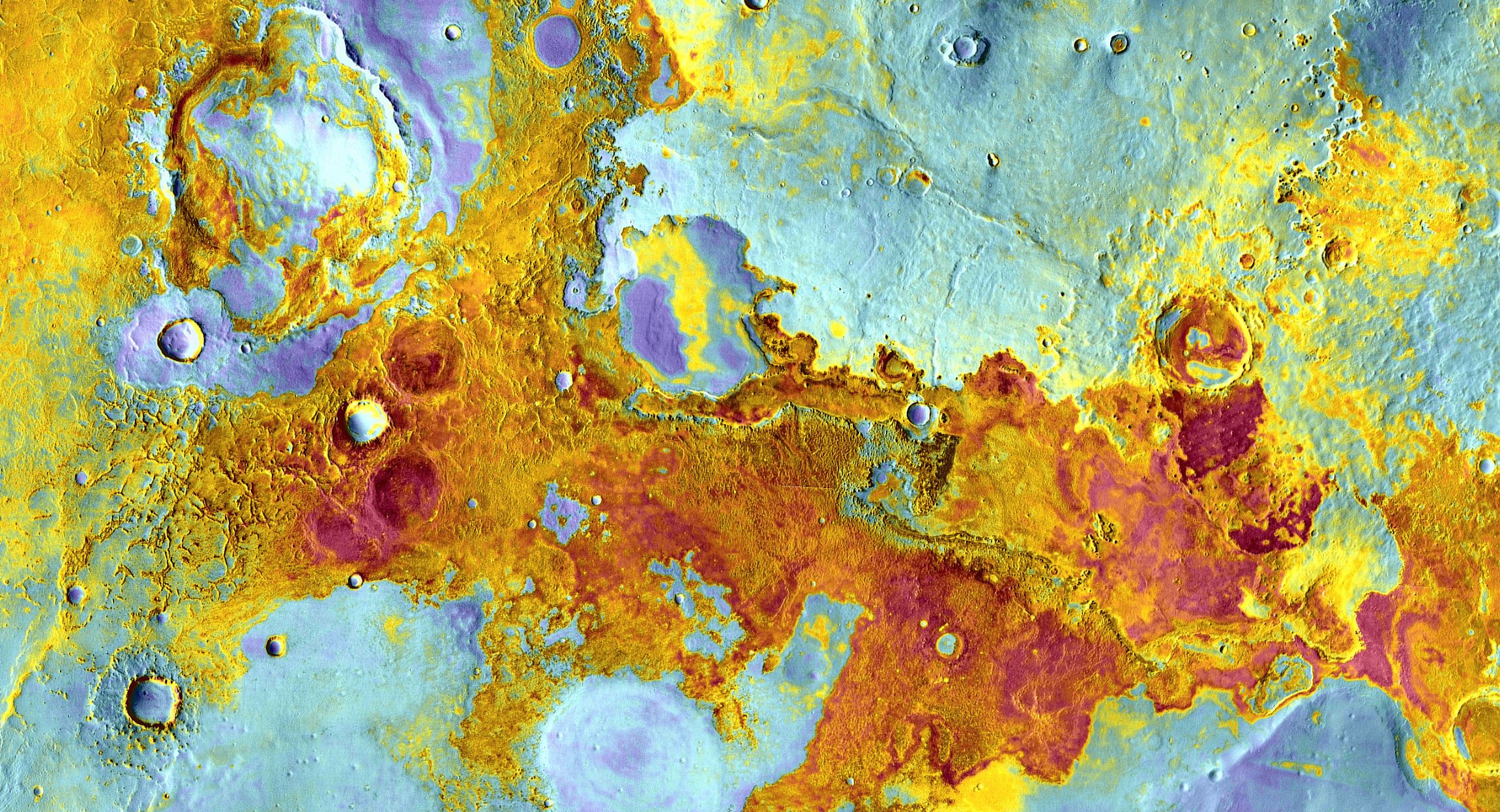 Meridiani Planum on Mars where exploration rover Opportunity landed. - Image Credit: NASA/JPL-Caltech/Arizona State University