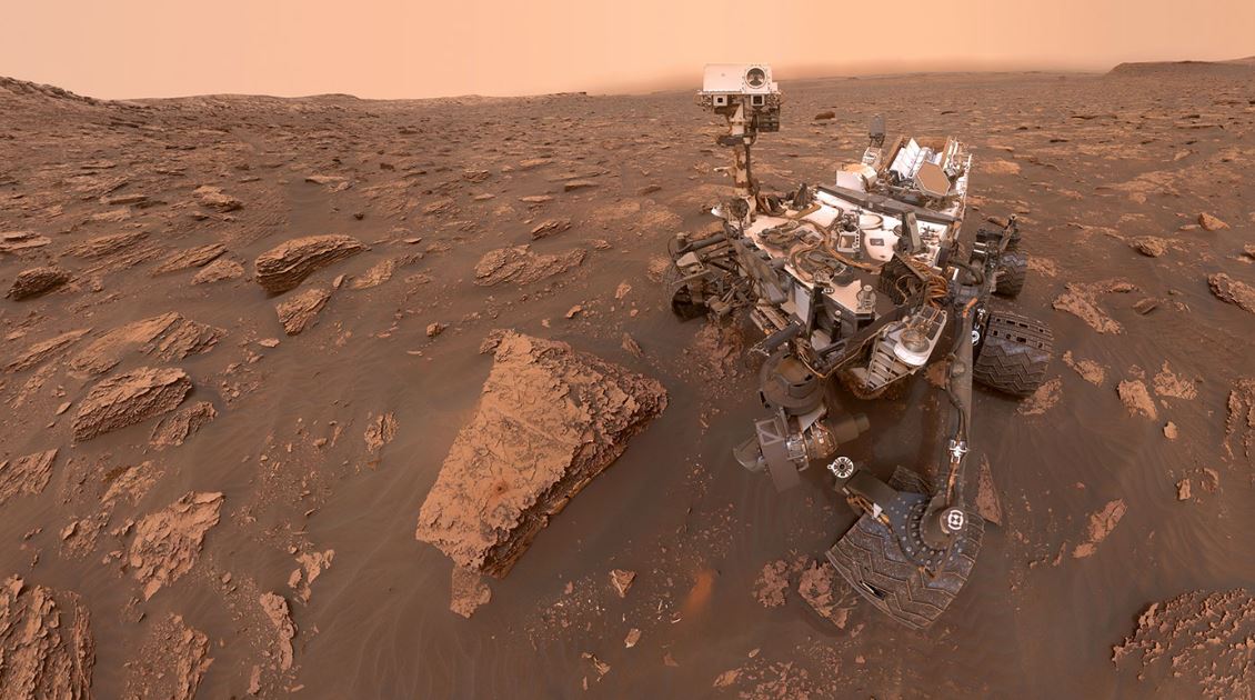 One of our beloved robots on Mars - Image Credit: NASA/JPL-Caltech/MSSS