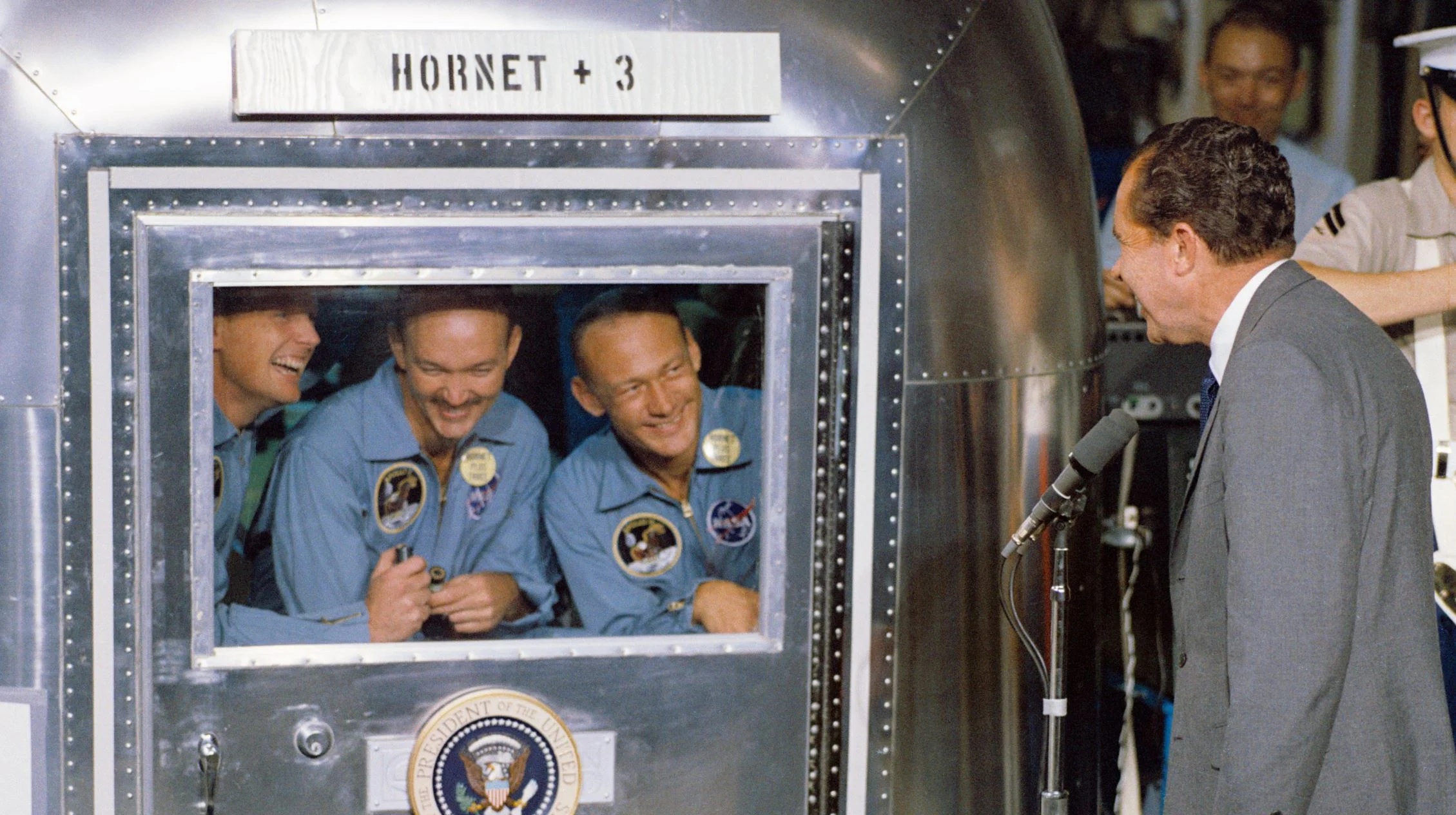  Apollo 11 brought a message of peace to the Moon - but Neil and Buzz almost forgot to leave it behind