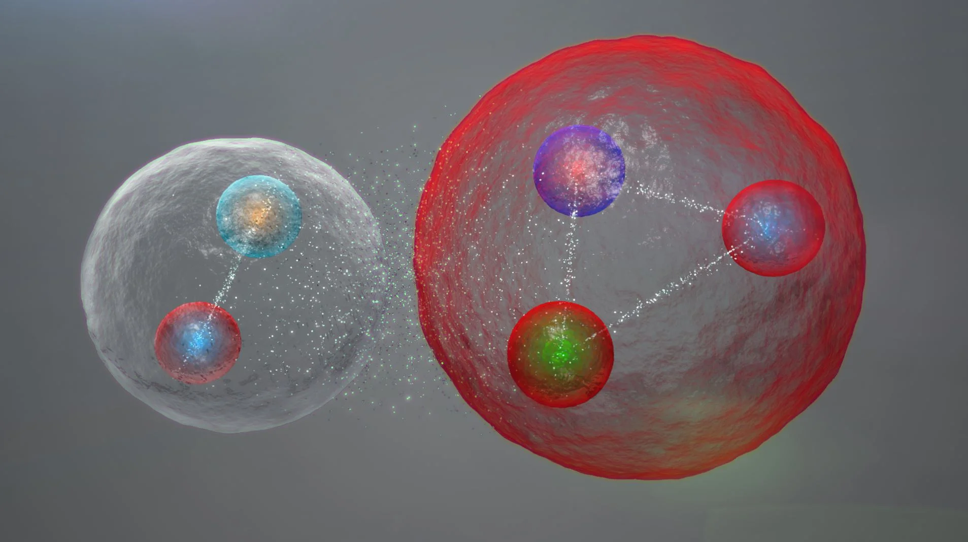 Exotic particles containing five quarks discovered at the Large Hadron Collider