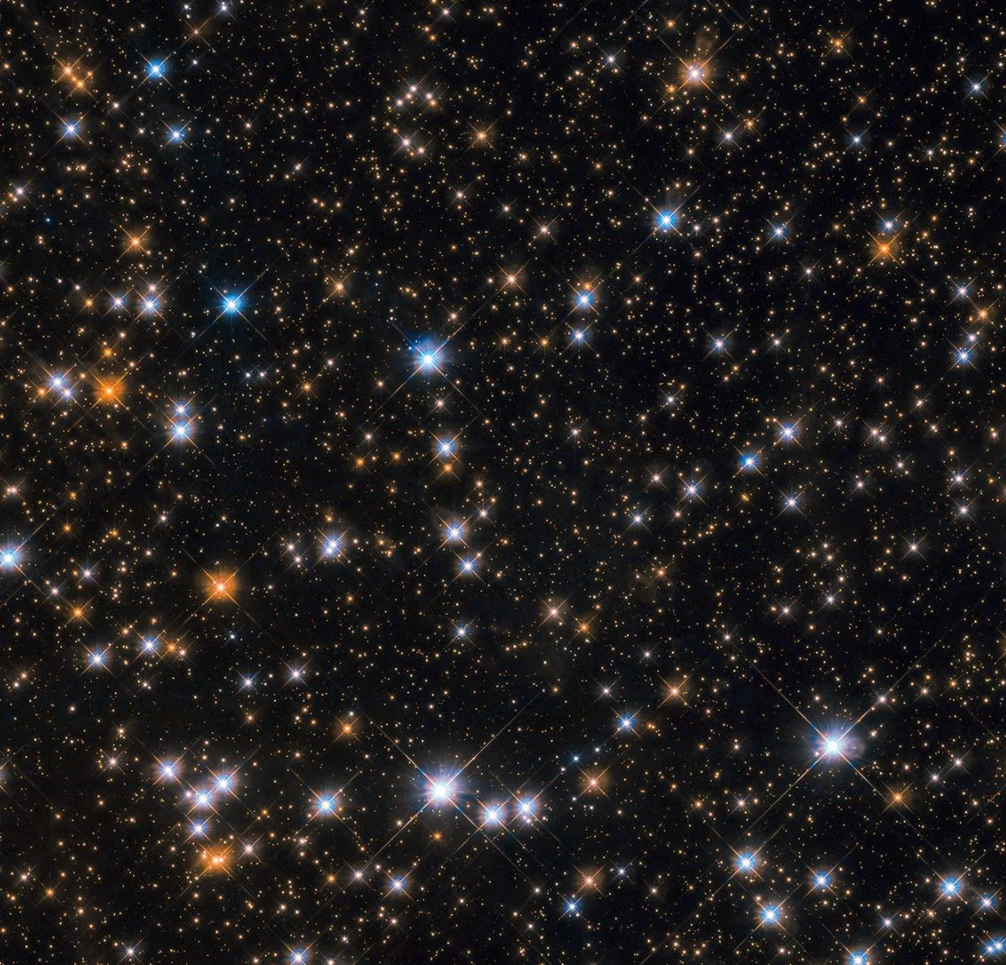 Hubble Spots Flock of Cosmic Ducks