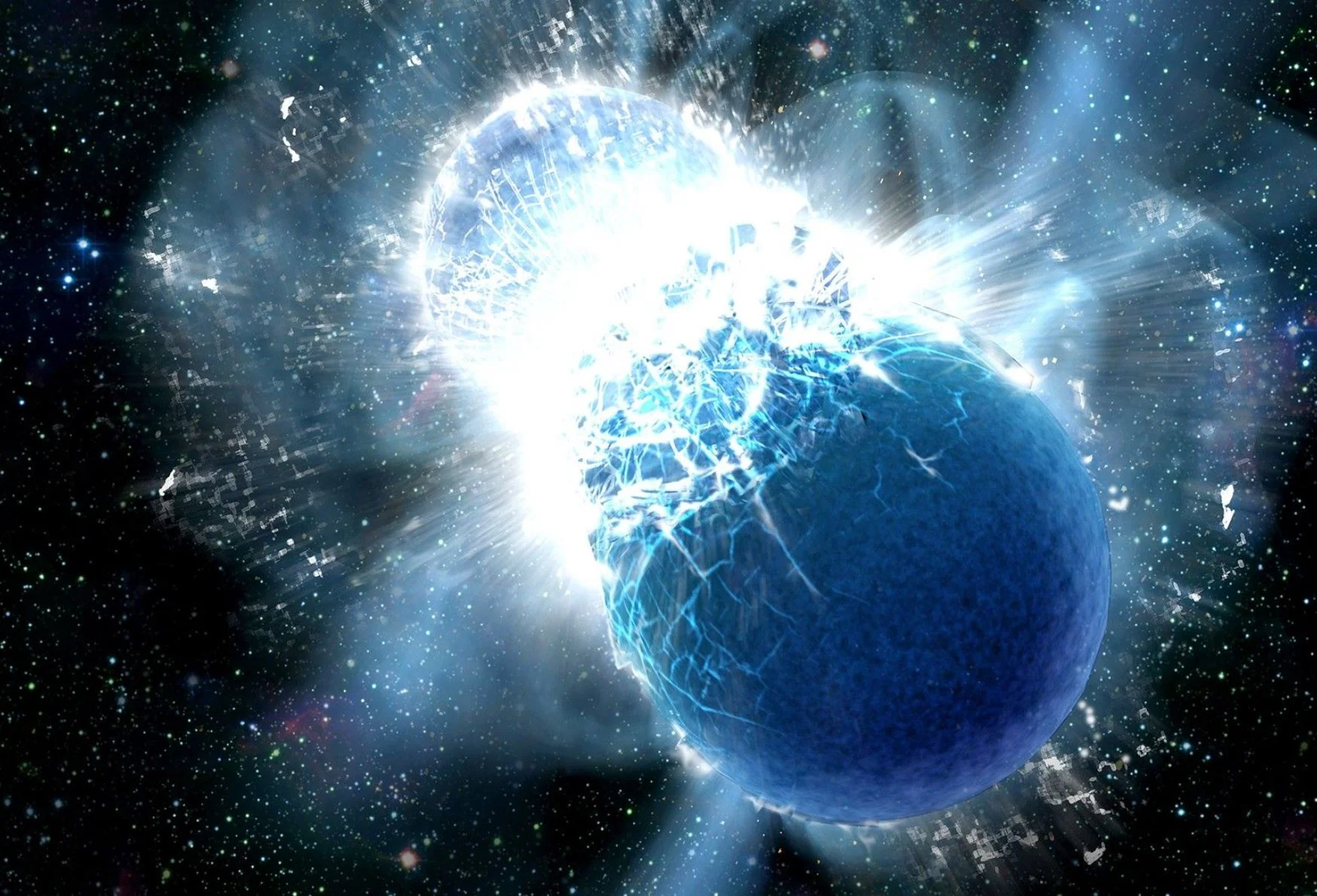 Some of Earth’s Gold Came From Two Neutron Stars That Collided Billions of Years Ago