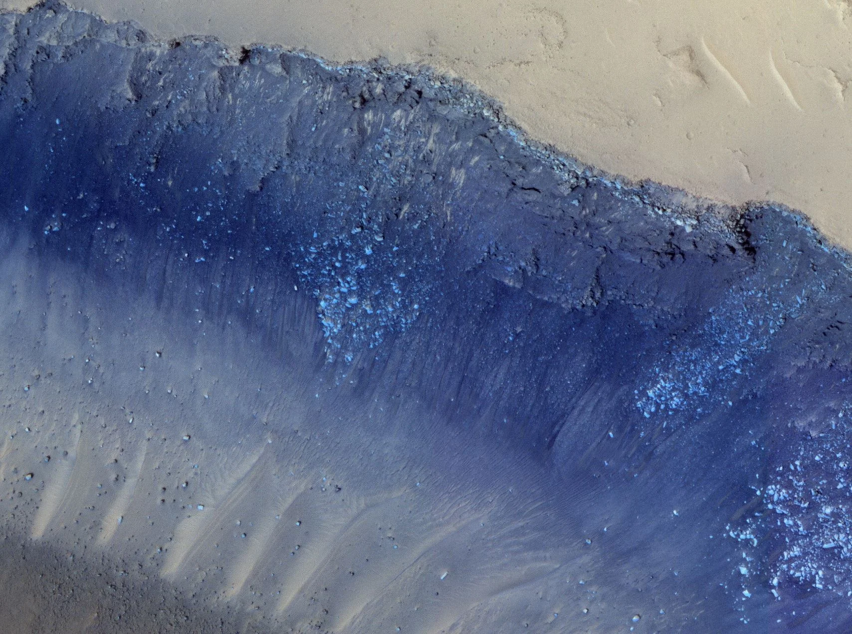 ‘Unearthly’ factors move the sand on Mars
