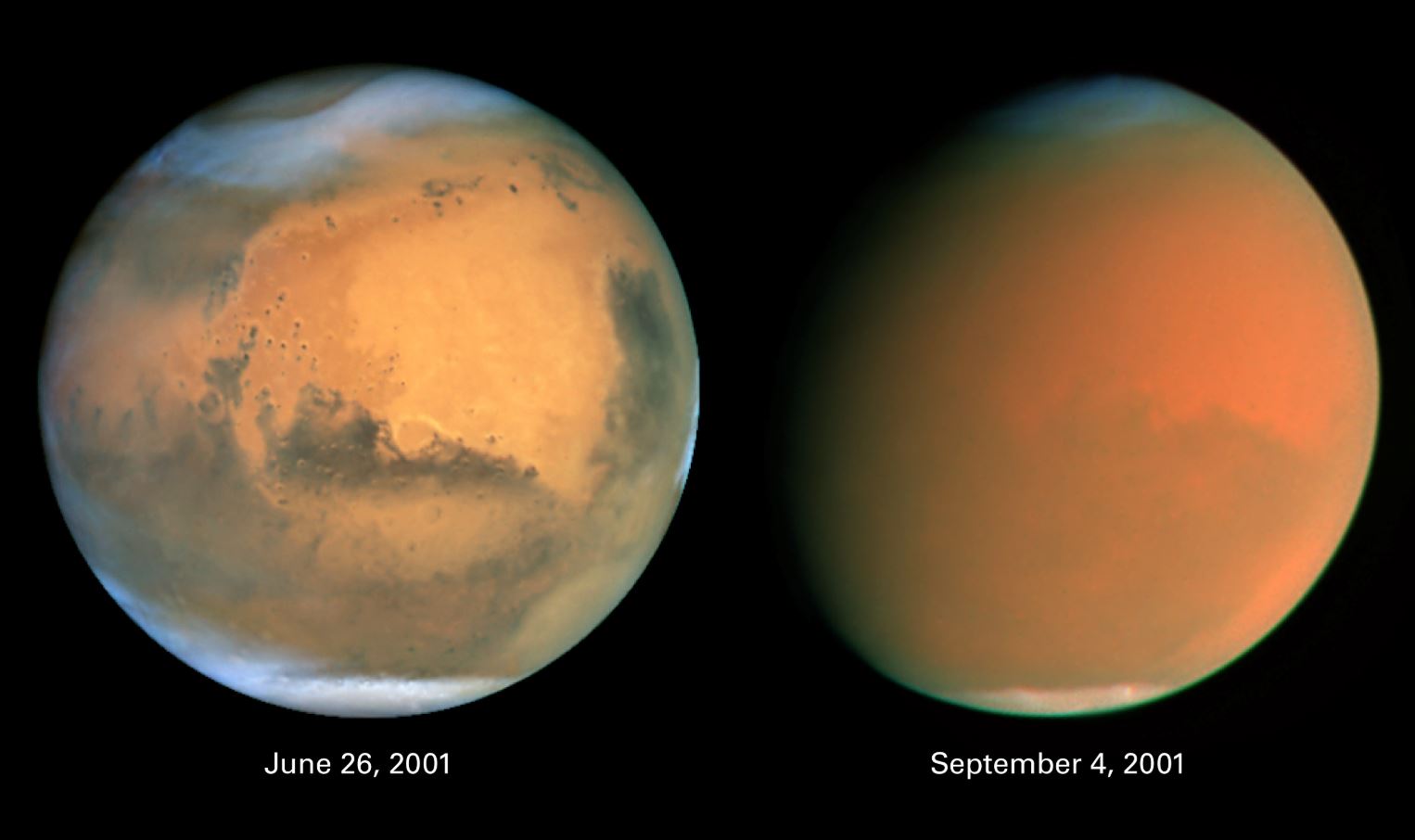 Earth has a Water Cycle. Mars has a Dust Cycle