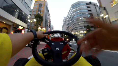 Reality check: Mario Kart versus Tokyo Street Karting