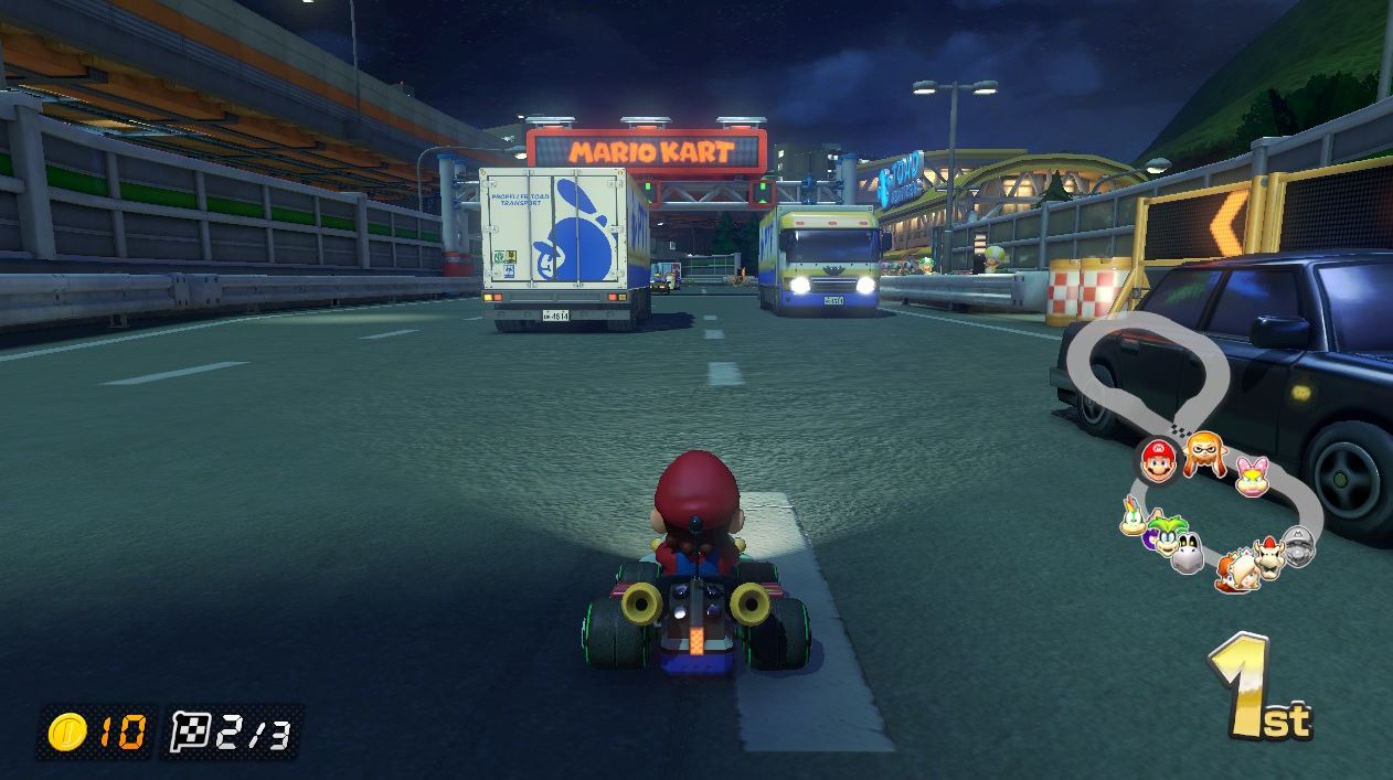 This Mario Kart 64 throwback track features far more dangerous traffic situations than you’ll encounter in Tokyo