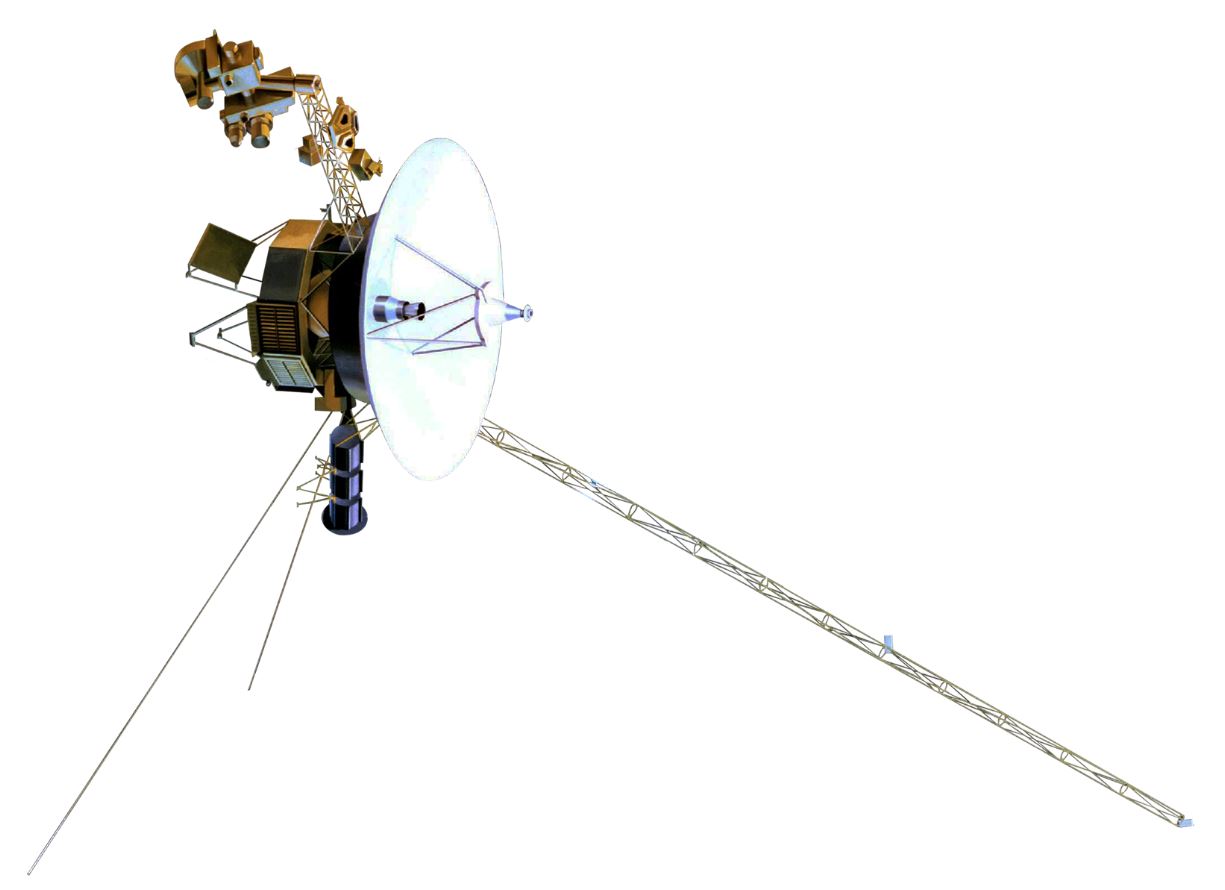 Voyager 1 - Image Credits: NASA via Wikimedia Commons
