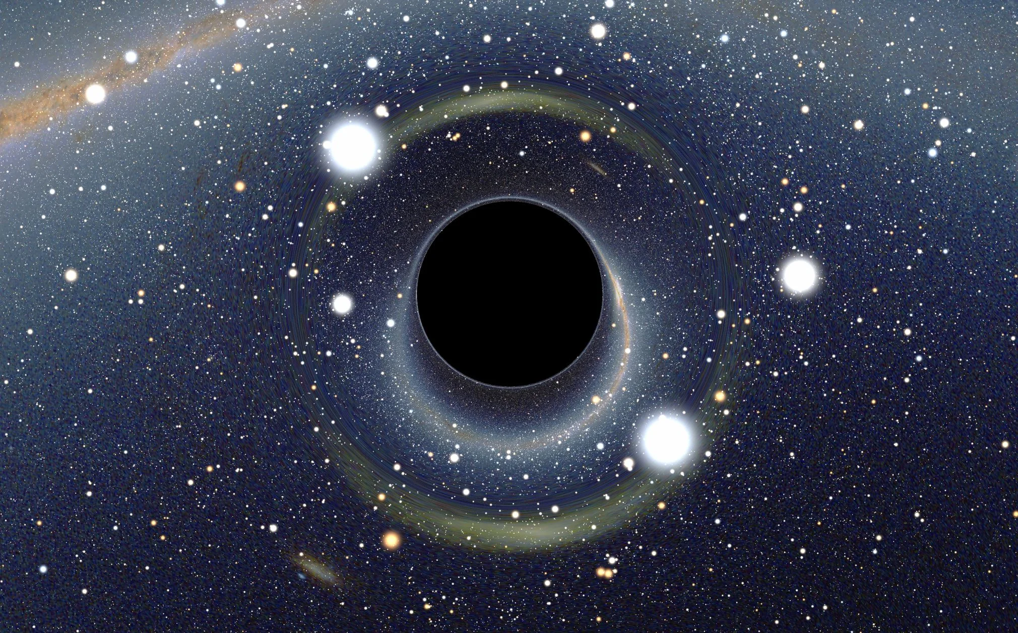 Cloaked Black Hole Discovered in Early Universe!