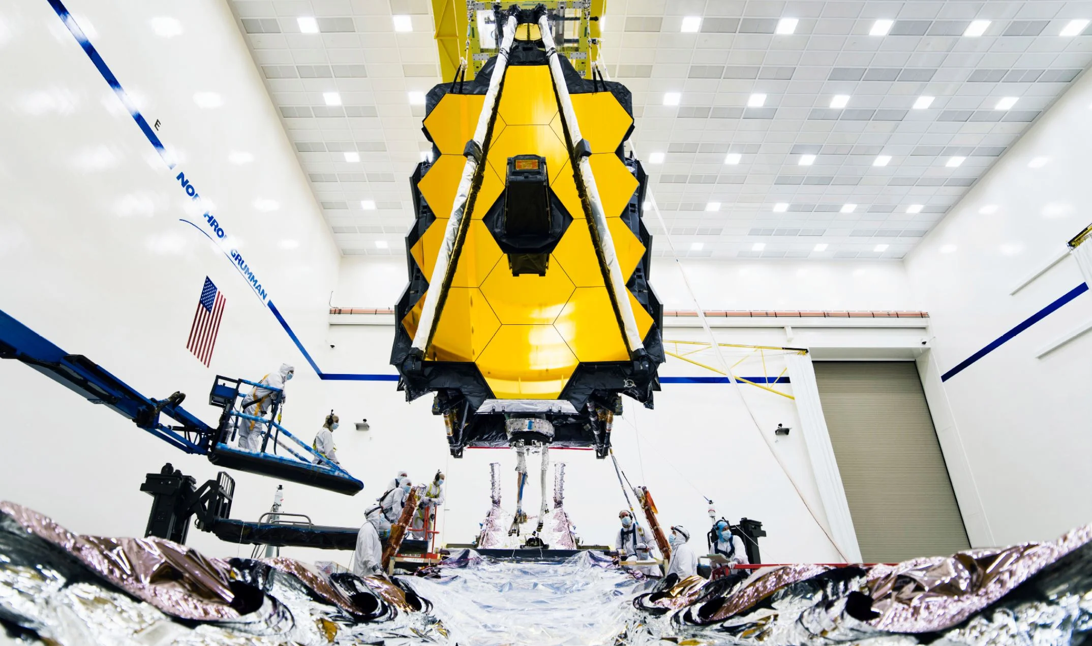 Up-and-coming Hubble successor has been assembled for the first time!